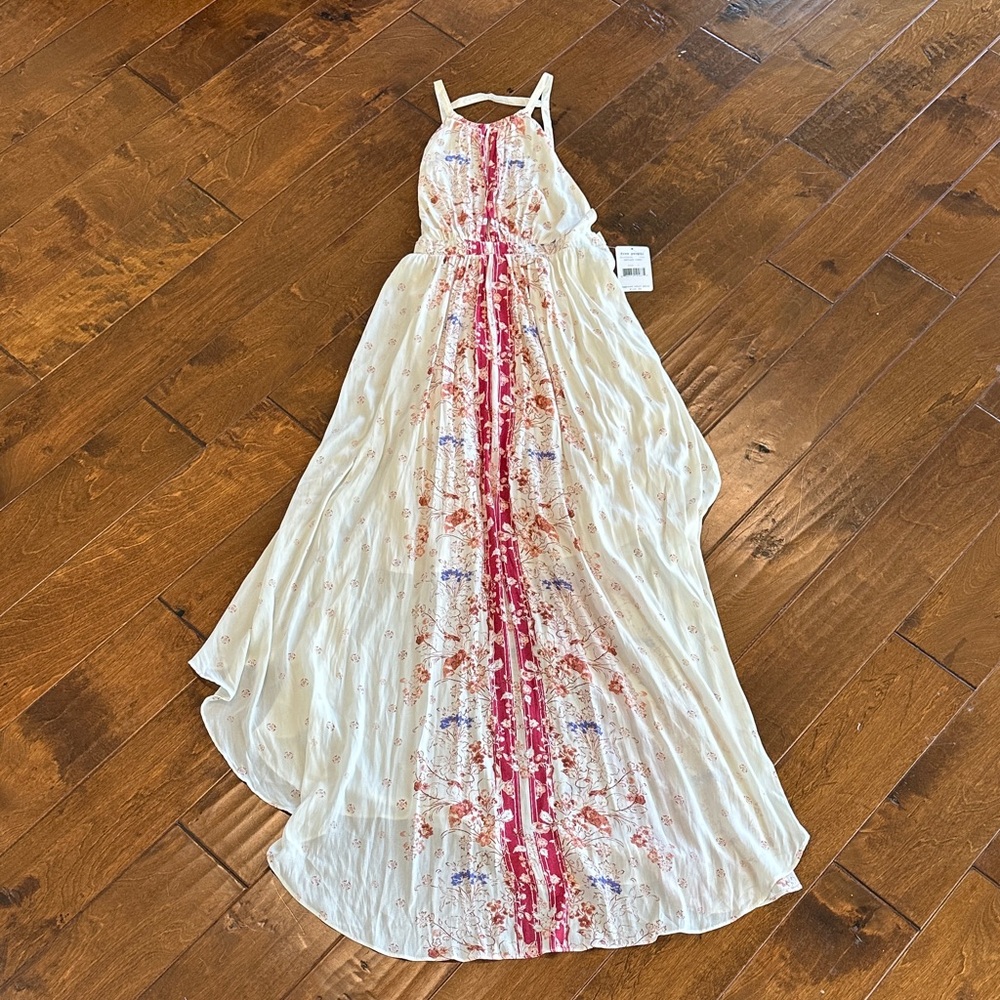 Free People Floral Maxi Dress - Antique Combo